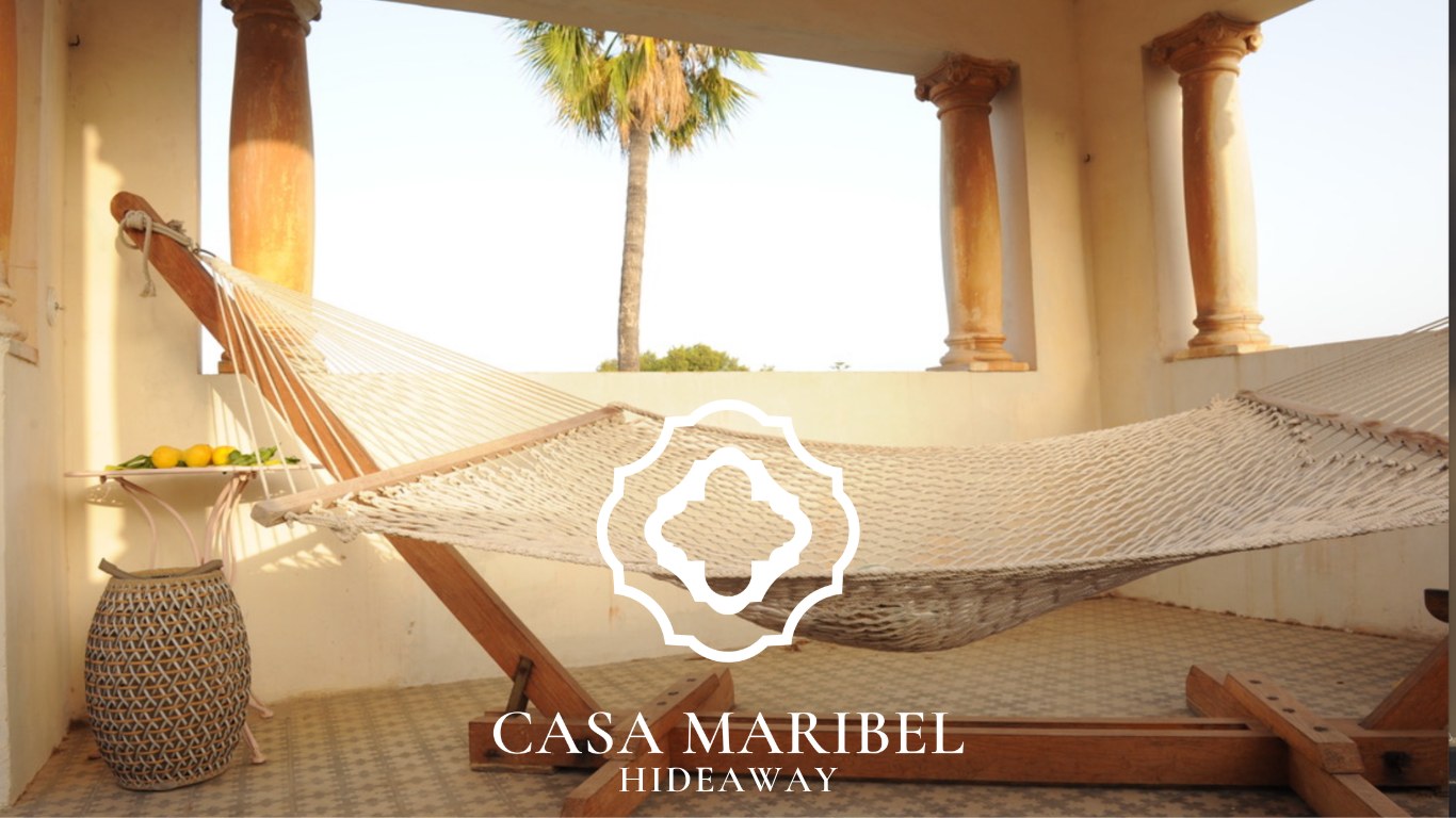 Casa Maribel Hideaway, rooftop terrace with hammock